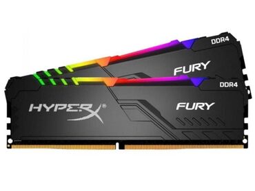 fury: Оперативная память, Новый, Kingston Fury, 64 ГБ, DDR4, 3600 МГц, Для ПК