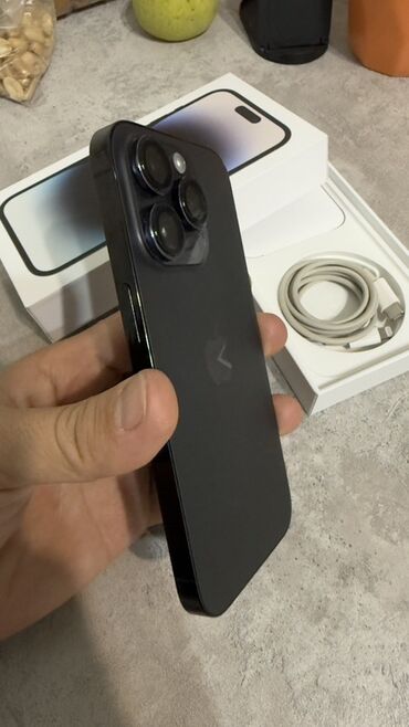 Apple iPhone: IPhone 14 Pro, Б/у, 256 ГБ, Черный, Кабель, 79 % — 5