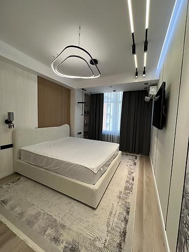 мунара жк космос: 3 комнаты, 103 м², Асанбай мкр Элитка, 12 этаж, Дизайнерский ремонт — 1