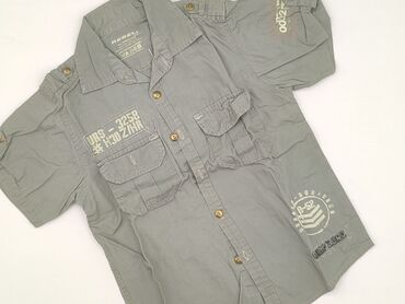 Shirt 5-6 years, condition - Perfect, pattern - Print, color - Grey