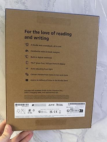 kindl: Электронная книга, Amazon, Б/у, 10" - 11", Wi-Fi, цвет - Черный — 3
