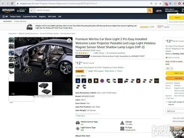 Auto oprema: Svetlo za vrata automobila - VIP logotip projekcija; Svetlo s — 8