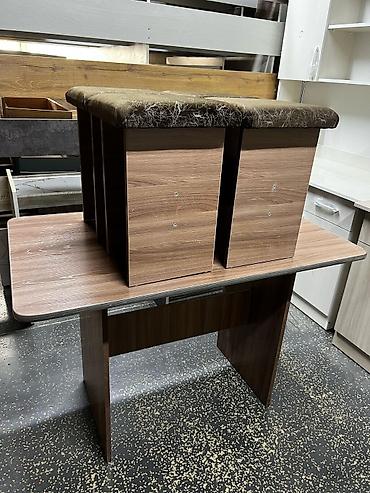 Кухонные столы и стулья: Кухонный стол и стул, Новый — 3