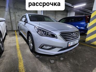 бу авто в кредит без первоначального взноса бишкек: Hyundai Sonata: 2018 г., 2 л, Автомат, Газ, Седан