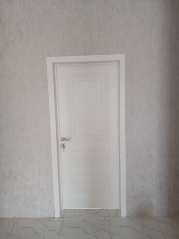 Otaq qapıları: Yeni Otaq qapısı Zamok və çərçivə ilə, Zəmanətli, Pulsuz quraşdırma, Pulsuz çatdırılma, Ödənişli çatdırılma, Rayonlara çatdırılma — 6