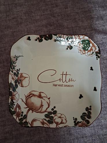cotton box: Boşqablar, 1 əd, Keramika — 1