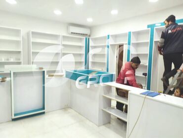 Аптечные витрины на заказ: Aptek mebeli sifarişi