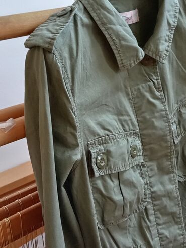 Parke: Jakna parka od pamuka za prelazni period, vel. S, 36,maslinaste boje — 2