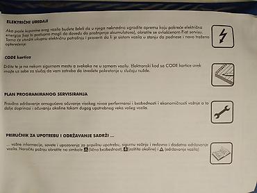 delije sever: Tehnicko uputstvo za upotrebu Fiat Grande Punto svi motori,161 — 5