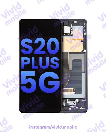 Telefon ekranları: Ekran Samsung S20 Plus"
