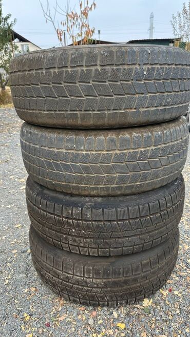 купить шины в бишкеке бу: Продаю резину 215-65-16 б/у 2 пары Родакс 2024года протектор 90% 2