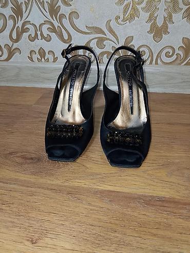 Tuflilər: Brend: Poletto Collection Model: Qadın açıq burunlu slingback tufli - — 5