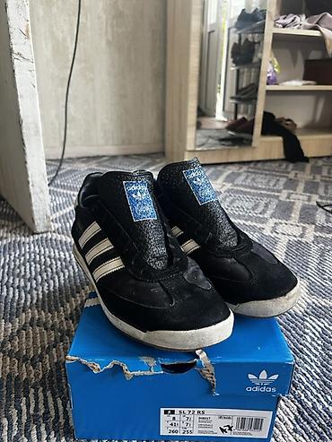 майки оптом: Мужские кроссовки, 41.5, Adidas Originals, Б/у, цвет - Черный, Самовывоз — 1