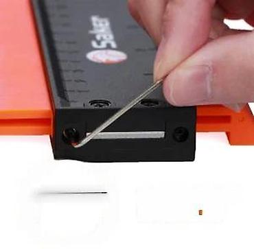 Ostali merni alati: Saker alat za merenje kontura – 25 cm - Profesionalni šablon za — 17