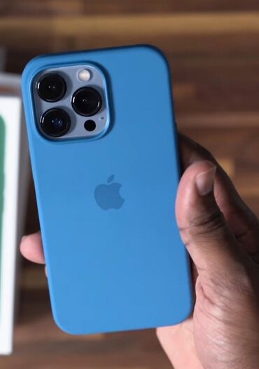 чехол на iphone 13 pro: IPhone 13 Pro Max, Колдонулган, 256 ГБ, Sierra Blue, Каптама, 86 %