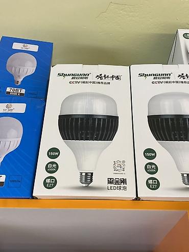 свет кант: LED-лампа Shunguan, мощность 150 Вт, цоколь E27. - Цвет свечения — 1