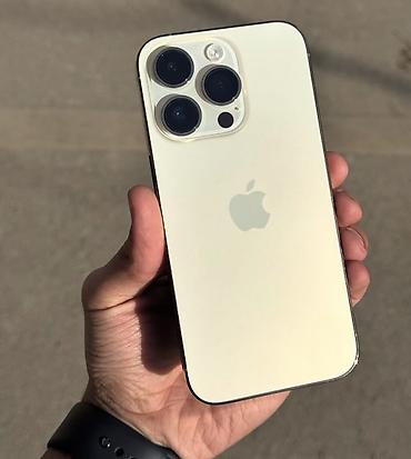 Уюлдук телефондор жана аксессуарлар: IPhone 14 Pro, Колдонулган, 128 ГБ, Алтын, Коргоочу айнек, Каптама, 84 % — 4