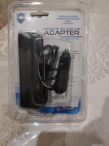 Avtomobil üçün 12–31V işıqlı adapter (LS-0035) Xüsusiyyətlər: - 3