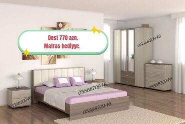 Yataq otağı dəstləri: İkinəfərlik çarpayı, Dolab, Rusiya, Yeni — 17