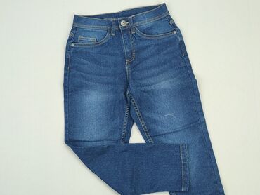 pepe jeans dua lipa x pepe jeans: Spodnie jeansowe, Pepperts!, 9 lat, 128/134, stan - Bardzo dobry