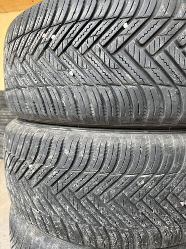 Шины: Шины 225 / 55 / R 17, Лето, Б/у, Комплект, Легковые, Корея, Hankook