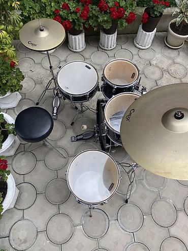 antiques: Mapex Tornado komplet bubnjeva – 5 delova sa činelama i hardverom - — 10
