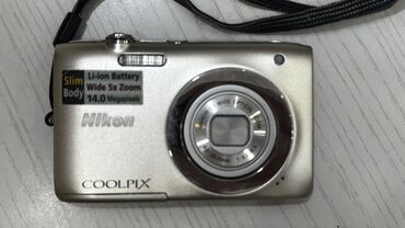 фотоаппарат мыльница: Цифровая фотокамера Nikon COOLPIX (компактная) с зарядкой и картой