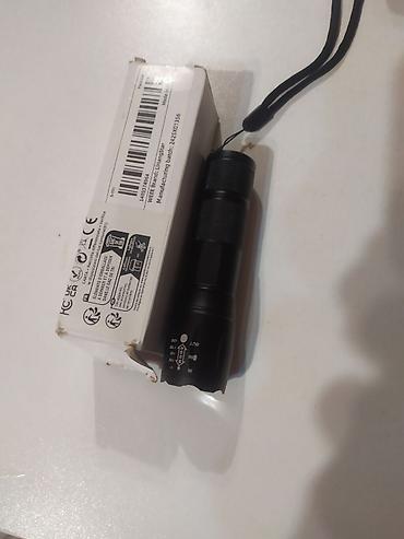 tactical: Taktiki LED fənər - Material: möhkəm alüminium gövdə, sürüşməyə — 1