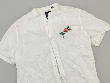 białe bluzki krótki rekaw: Shirt, Only, L (EU 40), condition - Good