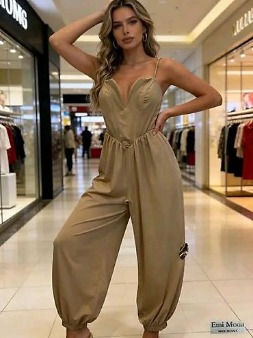 massimo dutti baletanke: Ženski letnji kombinezon- Model: kombinezon sa tankim bretelama i — 3