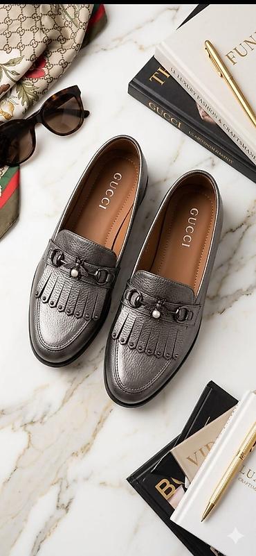 gucci ayaqqabı: Gucci qadin ayaqqabisi tezedir razmeri 40. Ciddi alicilar elaqe — 1