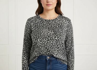 elegancka bluzka damska plus size: Жіноча блуза, розмір XL
