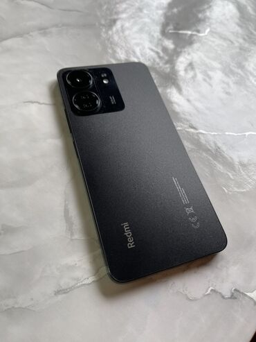 чехлы на редми нот 7: Redmi, Redmi 13C, Колдонулган, 128 ГБ, түсү - Кара, 2 SIM
