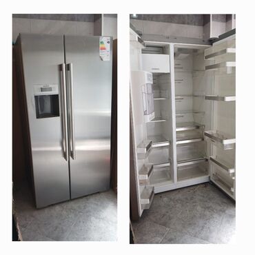 siemens sl75: Холодильник Siemens, No frost, Трехкамерный, цвет - Серый
