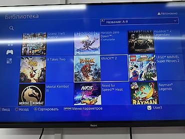 Sony PlayStation: 🎮 Продаю PS4 Slim 1TB (прошитая) ✅ Память 1TB ✅ Более 20 топовых игр — 3
