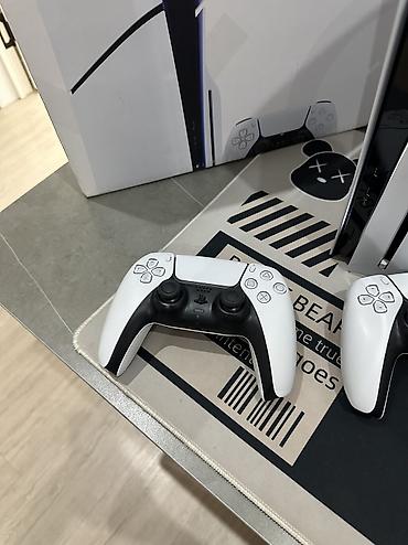 Sony PlayStation: Play Station 5 Slim 1tb Японская версия + 2 джойстика DualSense — 5