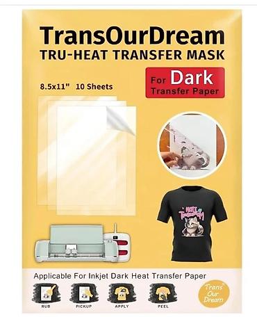ormari po meri ikea: TransOurDream TRU-HEAT Transfer Mask – mask folija za prenos motiva na — 1