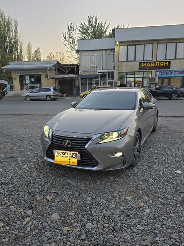 автомобиль 100000: Lexus ES: 2016 г., 3.5 л, Бензин, Седан