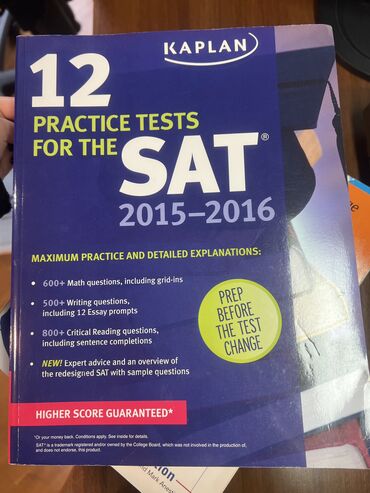 iphone 6 satın al: Kaplan
12 Practice tests for the SAT