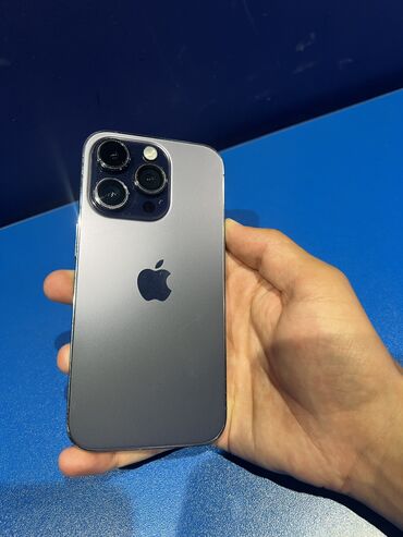 списанные айфоны: IPhone 14 Pro, Б/у, 128 ГБ, Deep Purple, 86 %