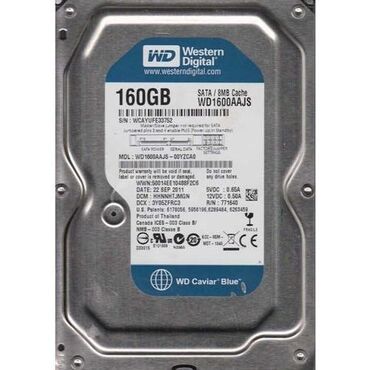 Материнские платы: Жёсткий диск (HDD) Western Digital (WD), 120 ГБ