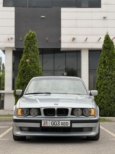 BMW: BMW E34 525i (vanos) 1995г широкая морда 330т пробег Машина