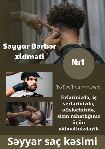 buraxılış paltarları b: Saç ustaları | Kişi saç kəsimləri, Saqqal kəsimi, Uşaq saç kəsimləri | Evə gəlməklə