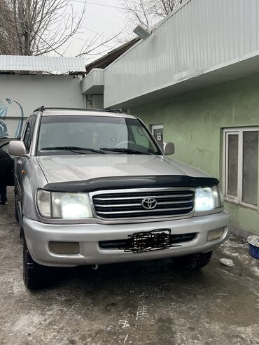 Toyota: Toyota Land Cruiser: 2001 г., 4.5 л, Механика, Бензин, Внедорожник