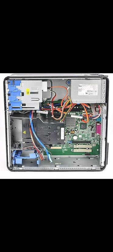 hdd disk: Dell OptiPlex minitower stolüstü kompüter korpusu və ana plata — 2