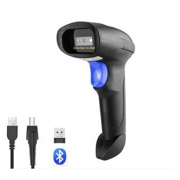 Торговые принтеры и сканеры: Сканер QR кода беспроводной L8 Bluetooth Подключение «3 в 1»