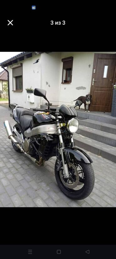 мотоцикл с коляской: Классический мотоцикл Honda, 110 куб. см, Бензин, Б/у