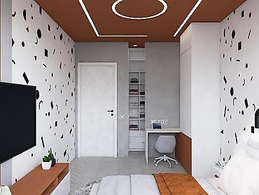 Декоративная роспись: Авторская настенная роспись “Сова” - Большой панно-арт на стене — 14