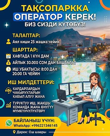 кофта женские: Требуется Диспетчер Полный рабочий день, Шестидневка, Техподдержка, Женщина — 1