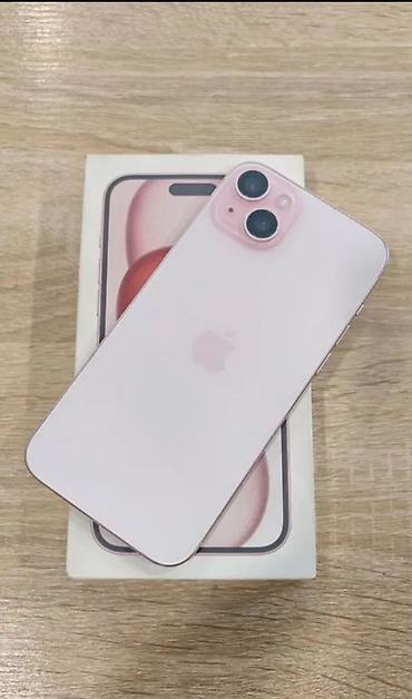 IPhone 15 Plus, 128 GB, Rose Gold, Face ID, Sənədlərlə
